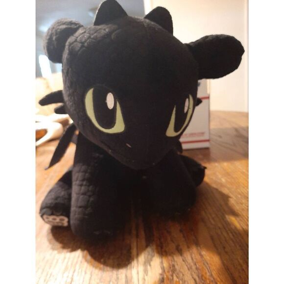 Build A Bear Workshop How To Train Your Dragon Hidden World Black Dragon 4/19 - Picture 1 of 5